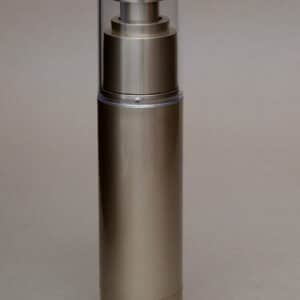 Airless dorado tapa transparente x50ml (Cerrado)