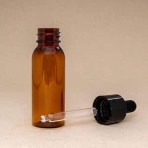 Got plastico env pet largo 30ml (Pipeta al lado)